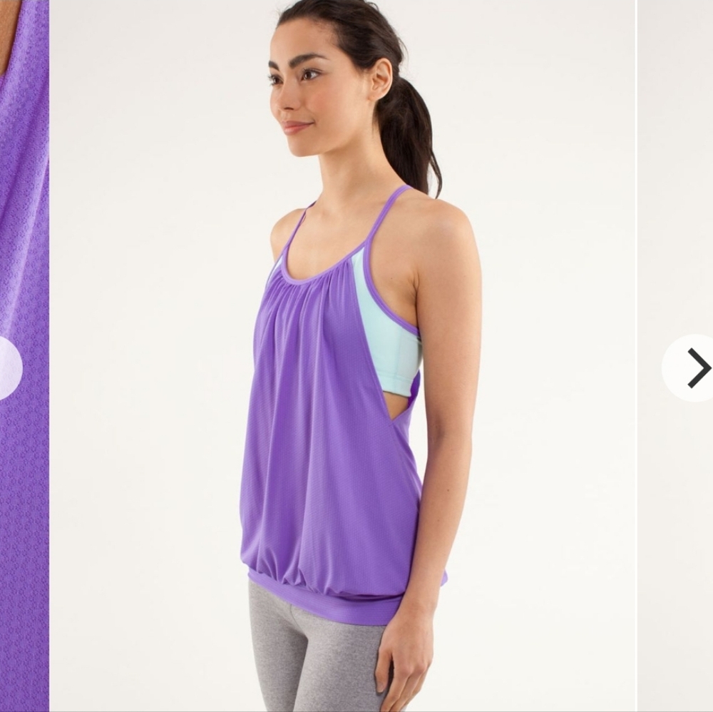 Lululemon limit tank top size 4
